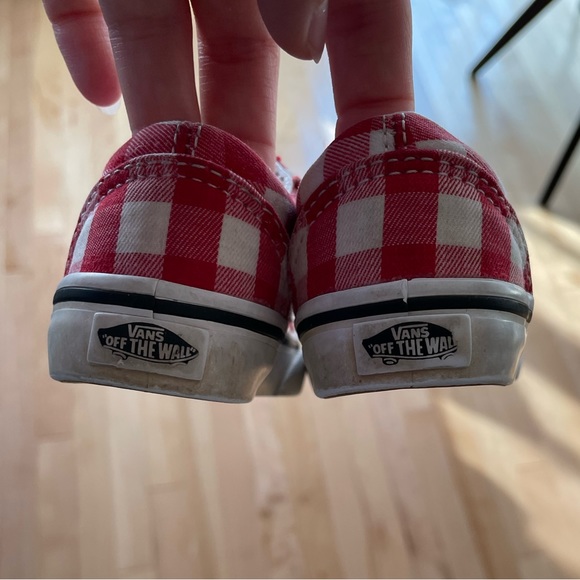 VANS | TODDLER RED CHECK OLD SKOOL - Picture 3 of 8